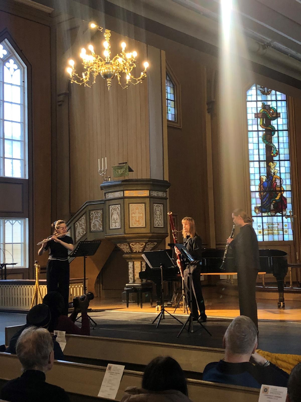 Bilde fra konsert i Domkirka